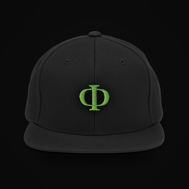 Snapback — Φ phi, green