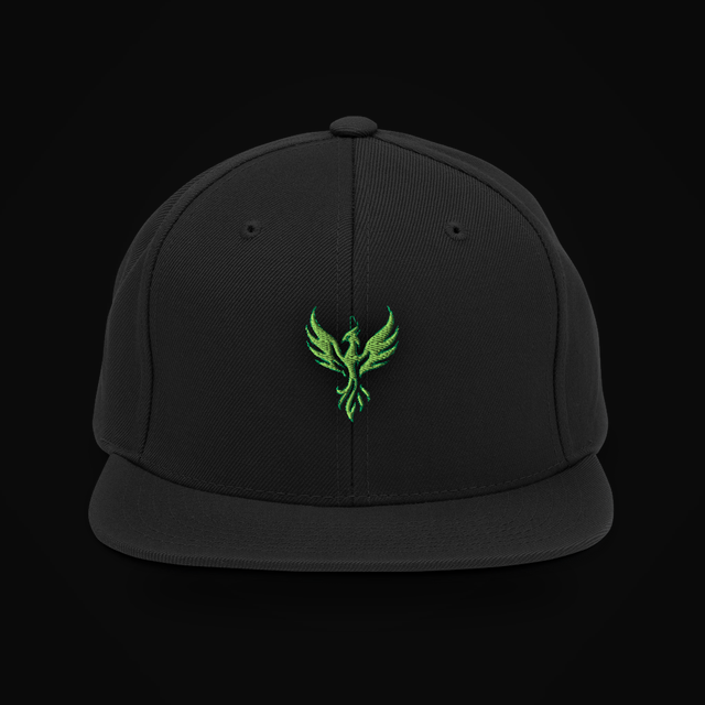 Snapback — PHOENIX618, green